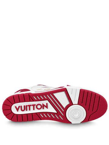LOUIS VUITTON TRAINER MONOGRAM RED