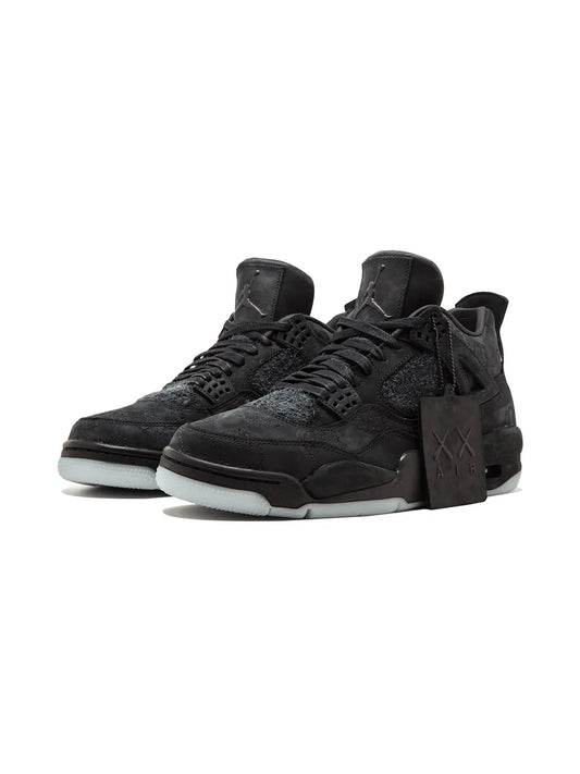 JORDAN RETRO 4 BLACK KAWS