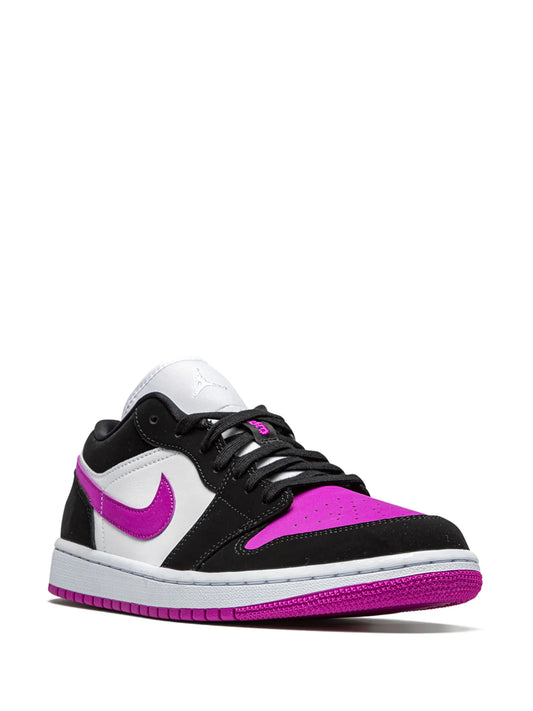 AIR JORDAN 1 LOW "BLACK/CACTUS FLOWER" SNEAKERS