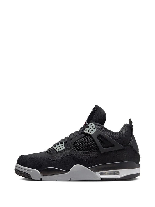 JORDAN RETRO 4 BLACK CANVAS