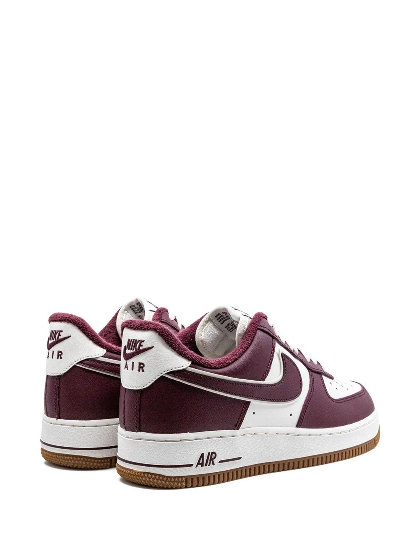 AIRFORCE 1 LOW COLLEGE PACK NIGHT MAROON