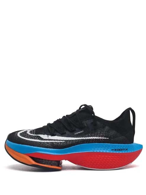 NIKEE AIR ZOOM ALPHAFLY NEXT 2 BLACK BLUE RED ORANGE