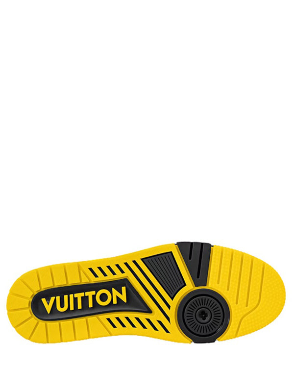 LOUIS VUITTON CRYSTAL COVERED LV TRAINER BLACK