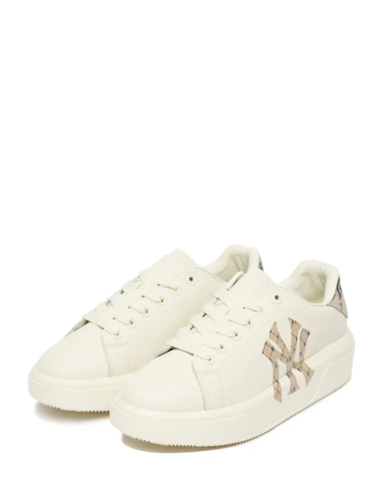 MLB CHUNKY CLASSIC HEEL DIA MONOGRAM NY YANKEES