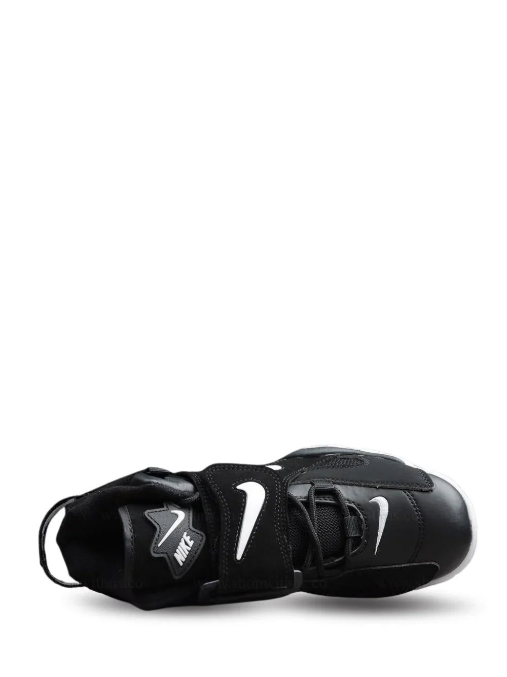 NIKEE AIR BARRAGE MID UNIVERSITY BLACK