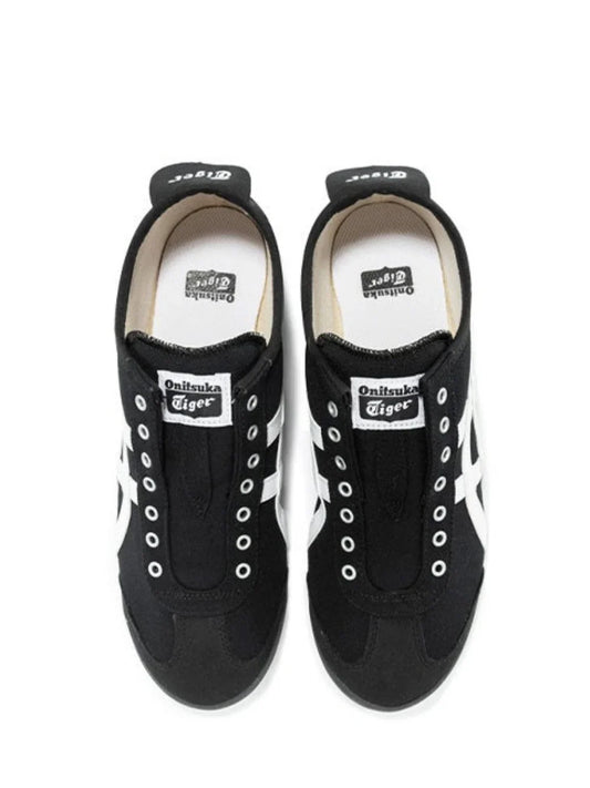 ONITSUKA TIGER MEXICO 66 SLIP ON BLACK WHITE