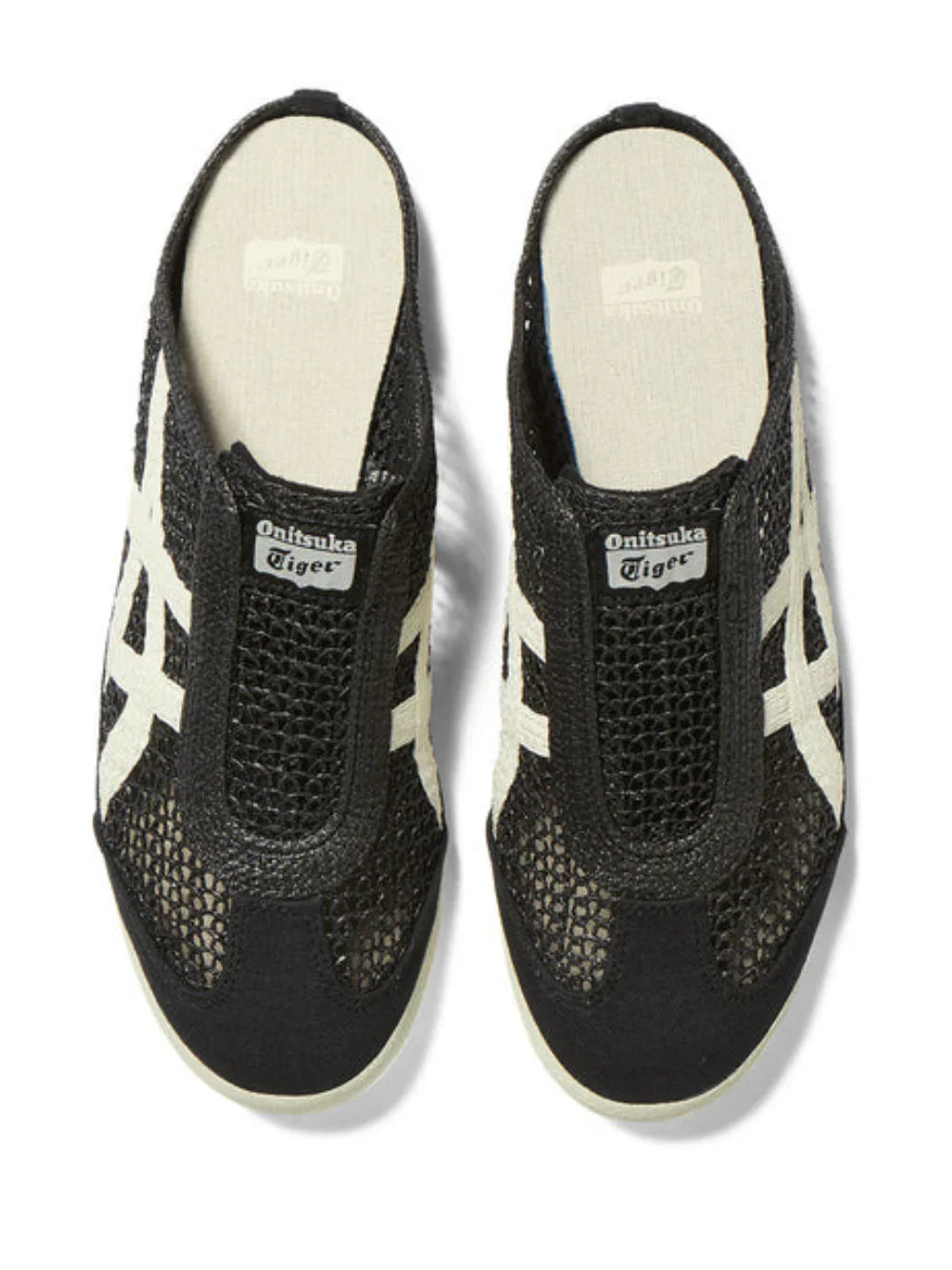 ONITSUKA TIGER SABOT SLIP ON BLACK WHITE