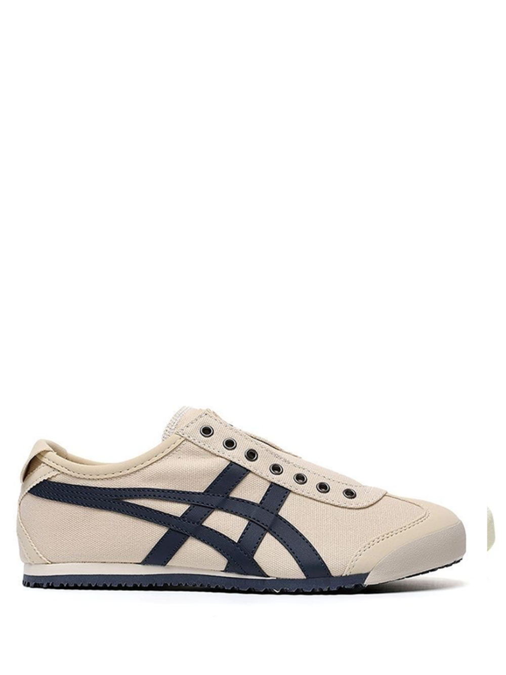 ONITSUKA TIGER SLIP ON WHITE NAVY