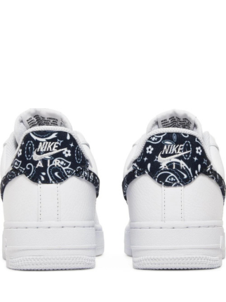 NIKE AIRFORCE 1 PAISLEY WHITE BLACK