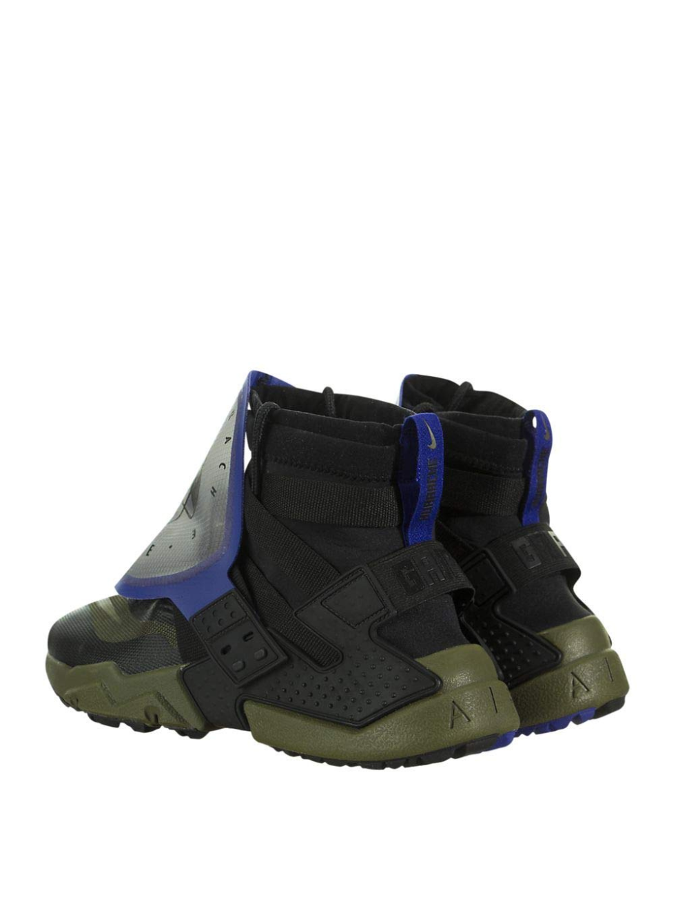 NIKE AIR HUARACHE GRIP BLACK OLIVE