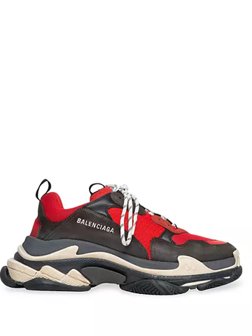 BALENCIGA TRIPLE S RED BLACK