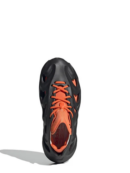 ADIDASS ADIFOM Q CORE BLACK IMPACT ORANGE