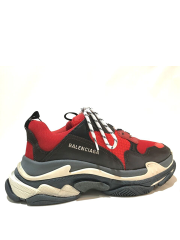 BALENCIGA TRIPLE S RED BLACK