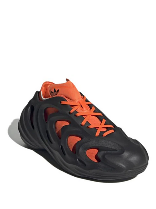 ADIDASS ADIFOM Q CORE BLACK IMPACT ORANGE