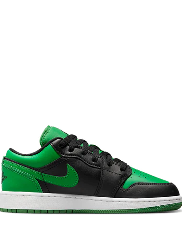 JORDAN RETRO 1 LOW BLACK LUCKY GREEN