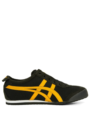 ONITSUKAA TIGER SLIP ON BLACK YELLOW