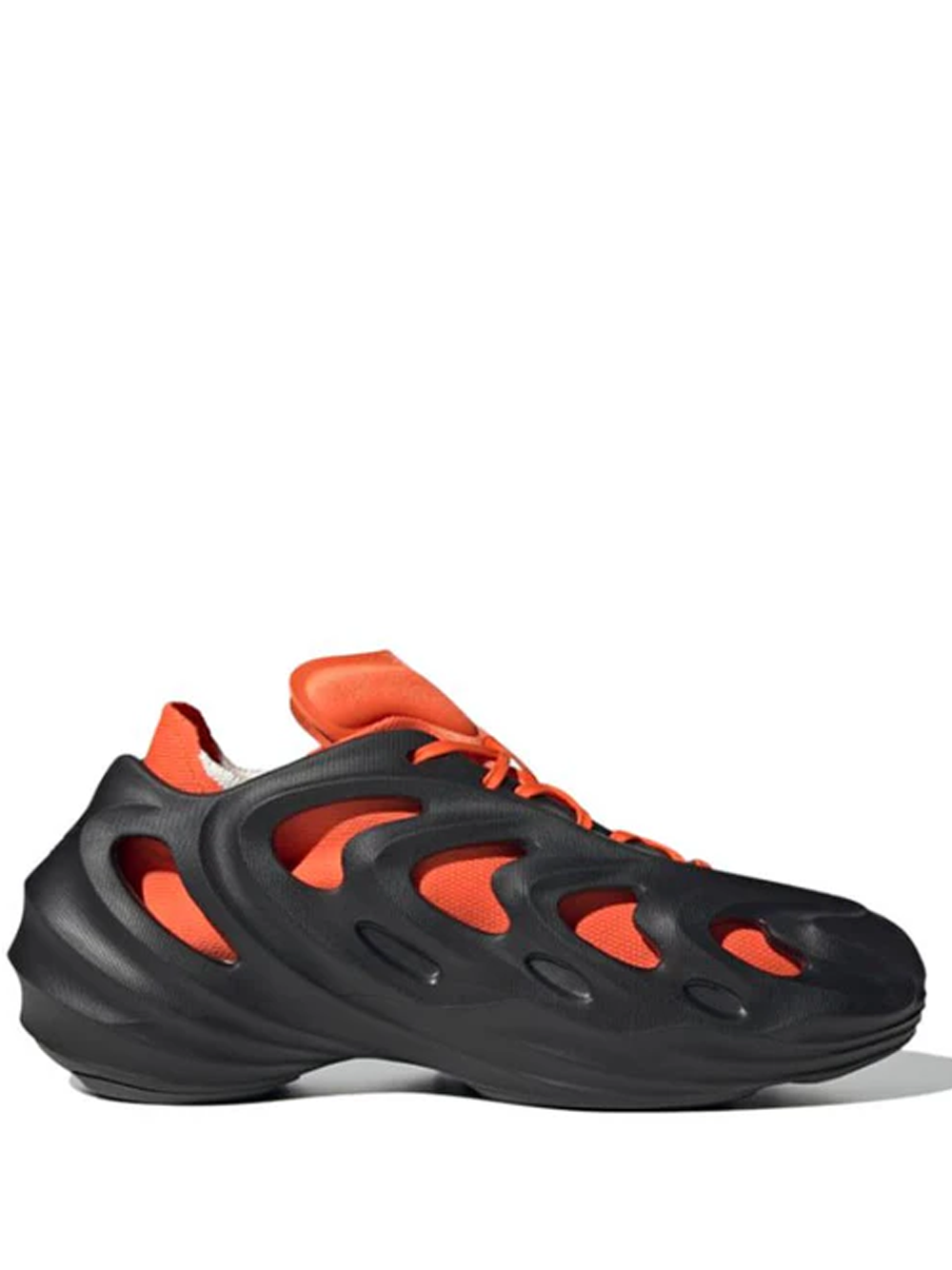 ADIDASS ADIFOM Q CORE BLACK IMPACT ORANGE