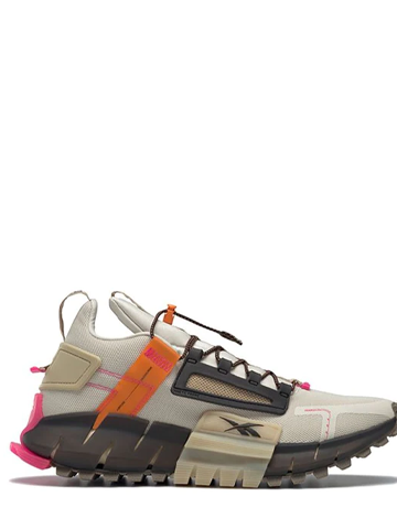 REEBOK ZIG KINETICA EDGE ALABASTER HIGH VIS ORANGE