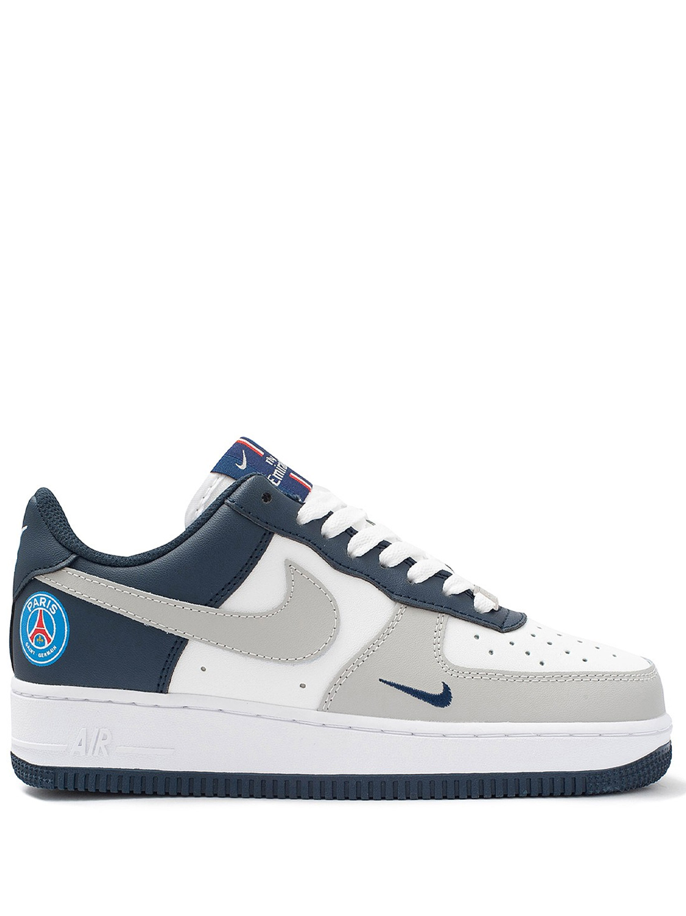 NIKEE AIRFORCE 1 PARIS SAINT GERMAN PSG GREY BLUE