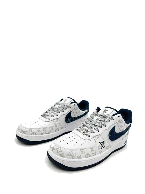 NIKE AIRFORCE 1 X LOUIS VUITTON DENIM BLUE
