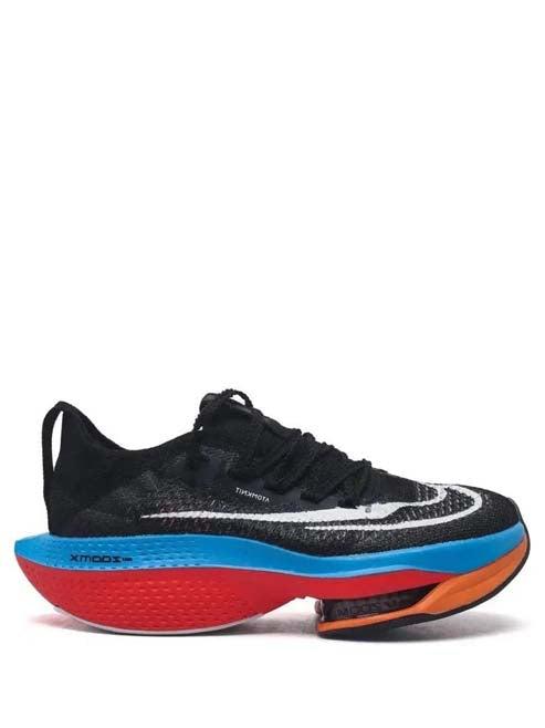 NIKEE AIR ZOOM ALPHAFLY NEXT 2 BLACK BLUE RED ORANGE