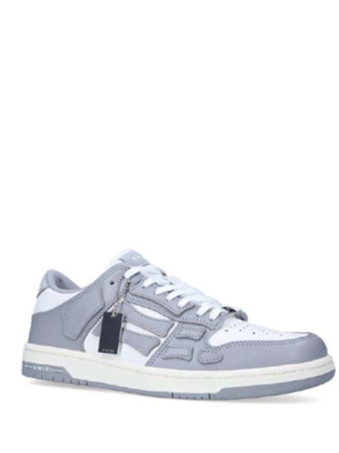 AMIRIE SKEL TOP LOW GREY WHITE