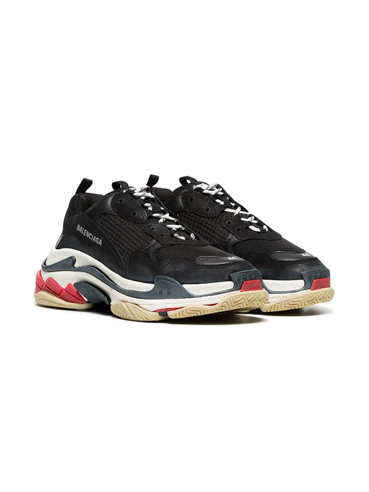 BALENCIAGA TRIPE S BLACK WHITE RED