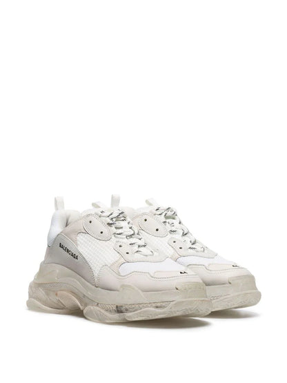 BALENCIAGA TRIPLE S CLEAR SOLE WHITE FOR HER