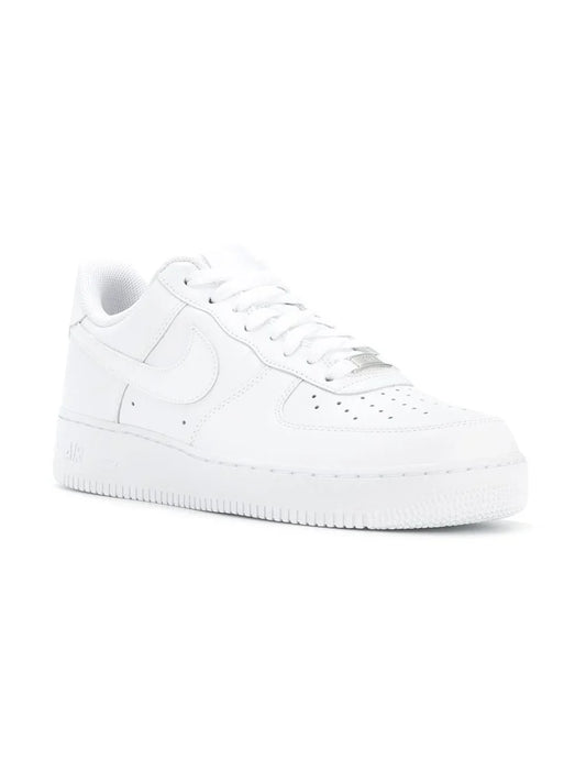 NIKE AIRFORCE 1 WHITE PURE LEATHER