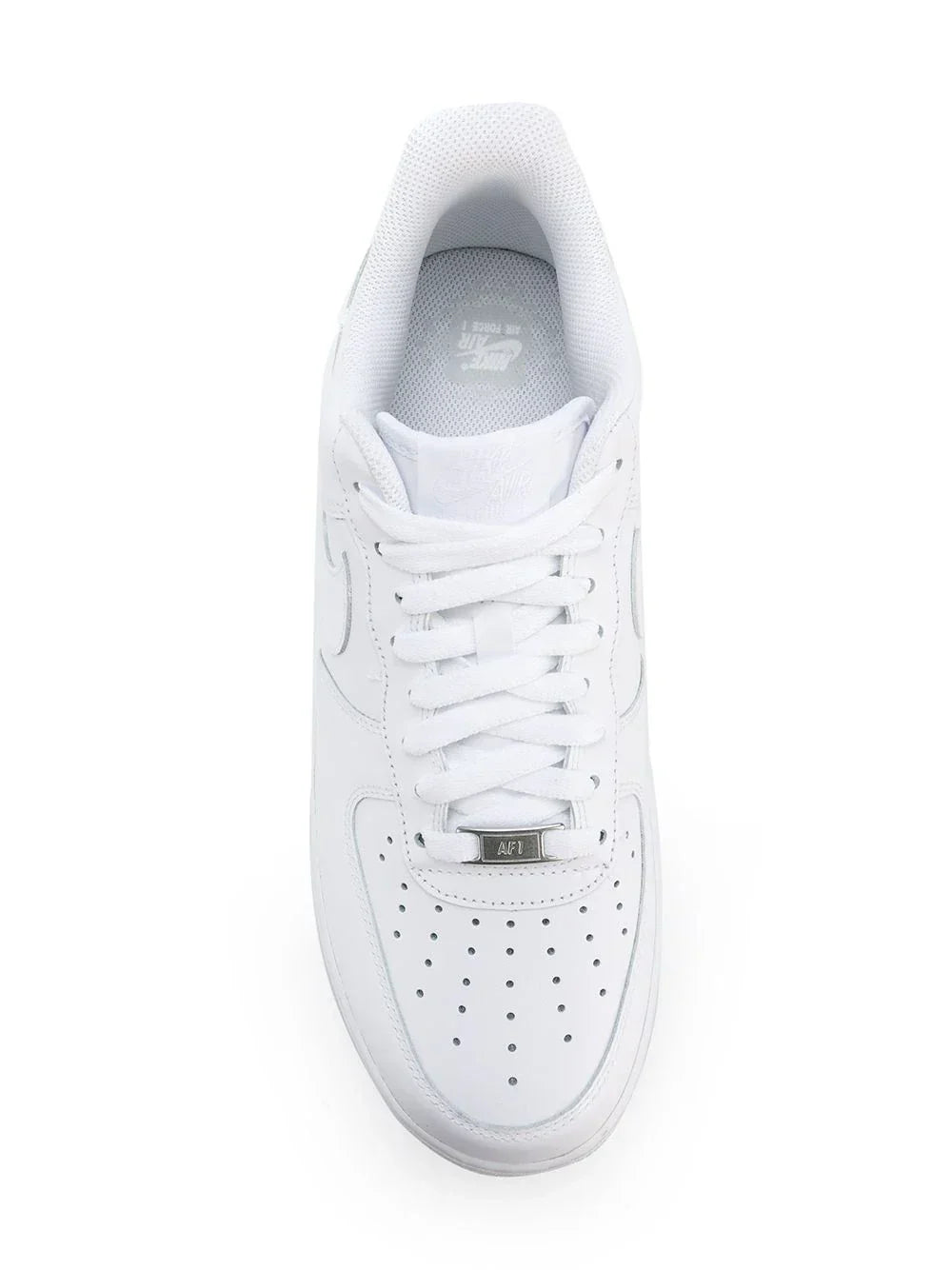 NIKE AIRFORCE 1 WHITE PURE LEATHER
