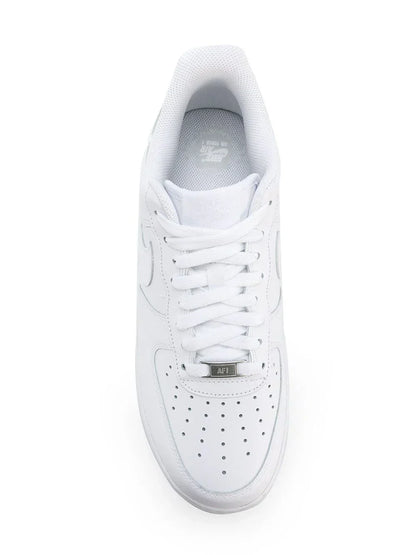 NIKE AIRFORCE 1 WHITE PURE LEATHER