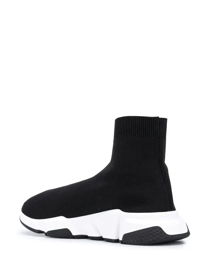 BALENCIAGA SPEED KNIT 2 0 TRAINER BLACK WHITE