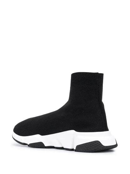 BALENCIAGA SPEED KNIT 2 0 TRAINER BLACK WHITE