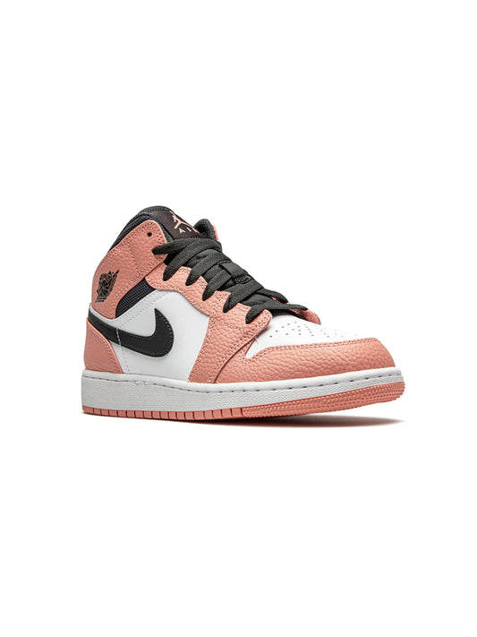 NIKE AIR JORDEN 1 MID GS PINK QUARTZ