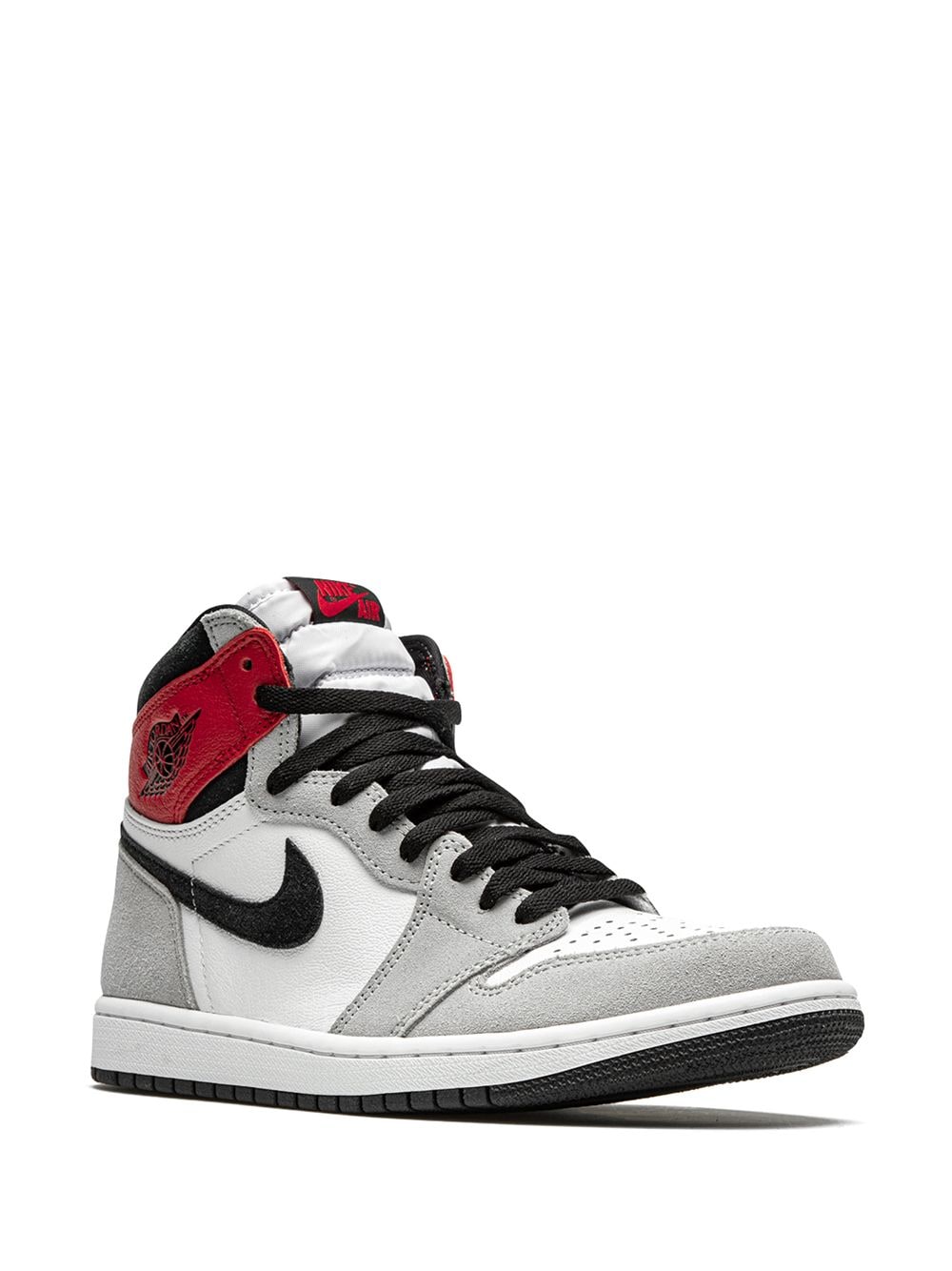 JORDAN RETRO 1 HIGH SMOKE GREY RED