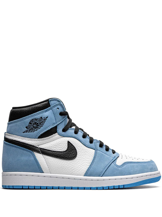 JORDAN RETRO 1 HIGH UNIVERSITY BLUE LEATHER SHINE