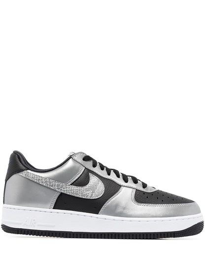 NIKE AIRFORCE 1 LOW SILVER SNAKE