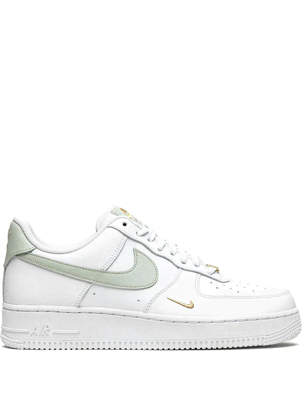 AIRFORCE 1 07 MINI SWOOSH WHITE GREY GOLD