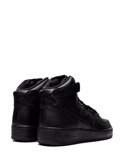 NIKE AIRFORCE 1 FULL BLACK MID