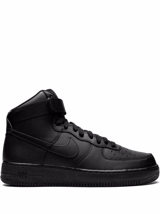 NIKE AIRFORCE 1 FULL BLACK MID