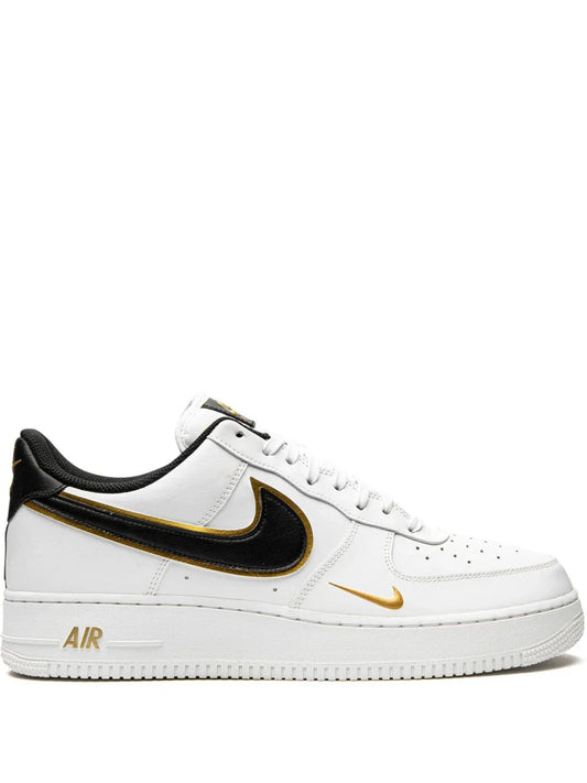 AIRFORCE 1 WHITE GOLD MINI SWOOSH