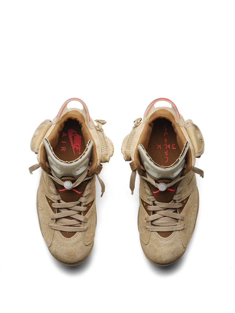 NIKE AIR JORDAN RETRO 6 X TRAVIS SCOTT BRITISH KHAKI