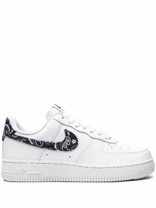 NIKE AIRFORCE 1 PAISLEY WHITE BLACK