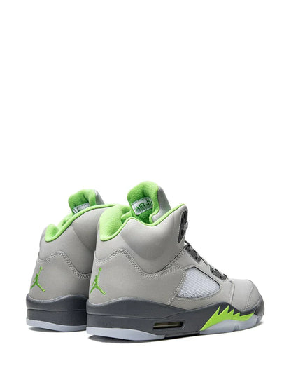 JORDAN RETRO 5 GREEN BEAN REFLECTIVE