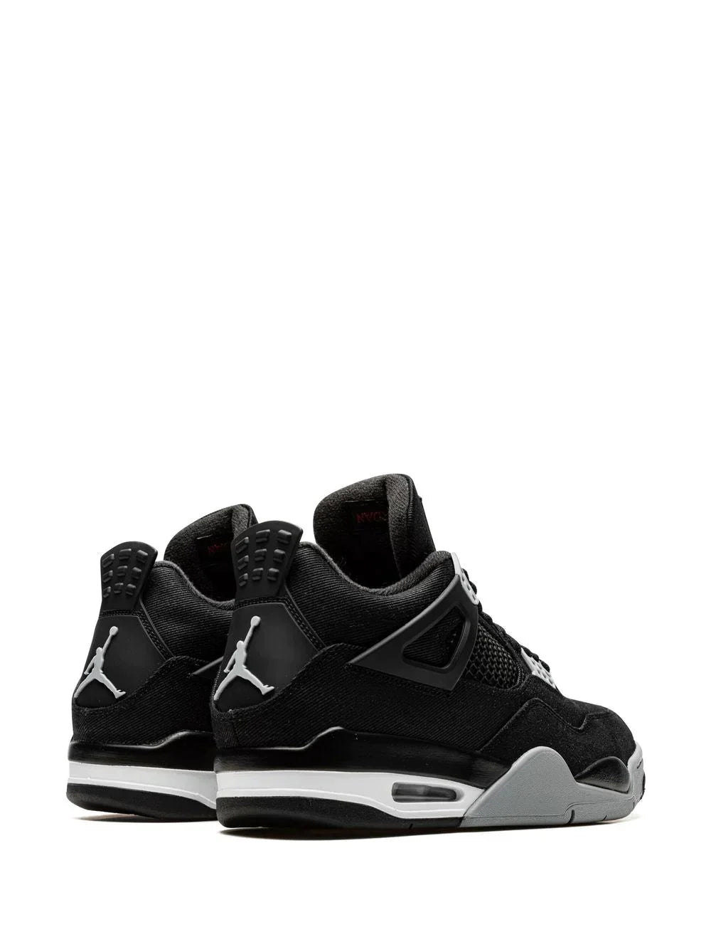 JORDAN RETRO 4 BLACK CANVAS