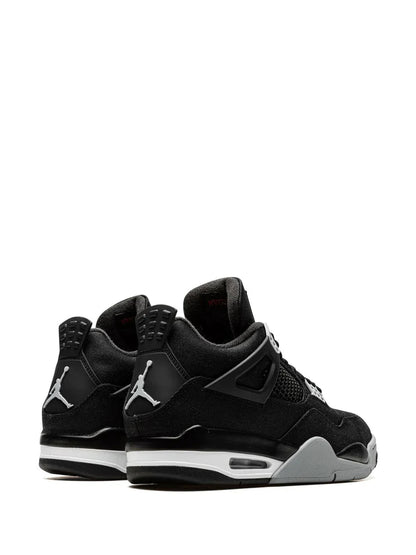 JORDAN RETRO 4 BLACK CANVAS