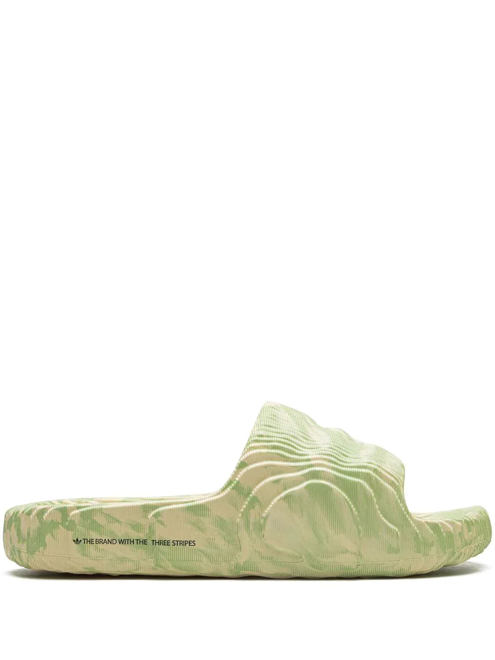 ADIDAS ADILETTE 22 SLIDES SAND X LIME