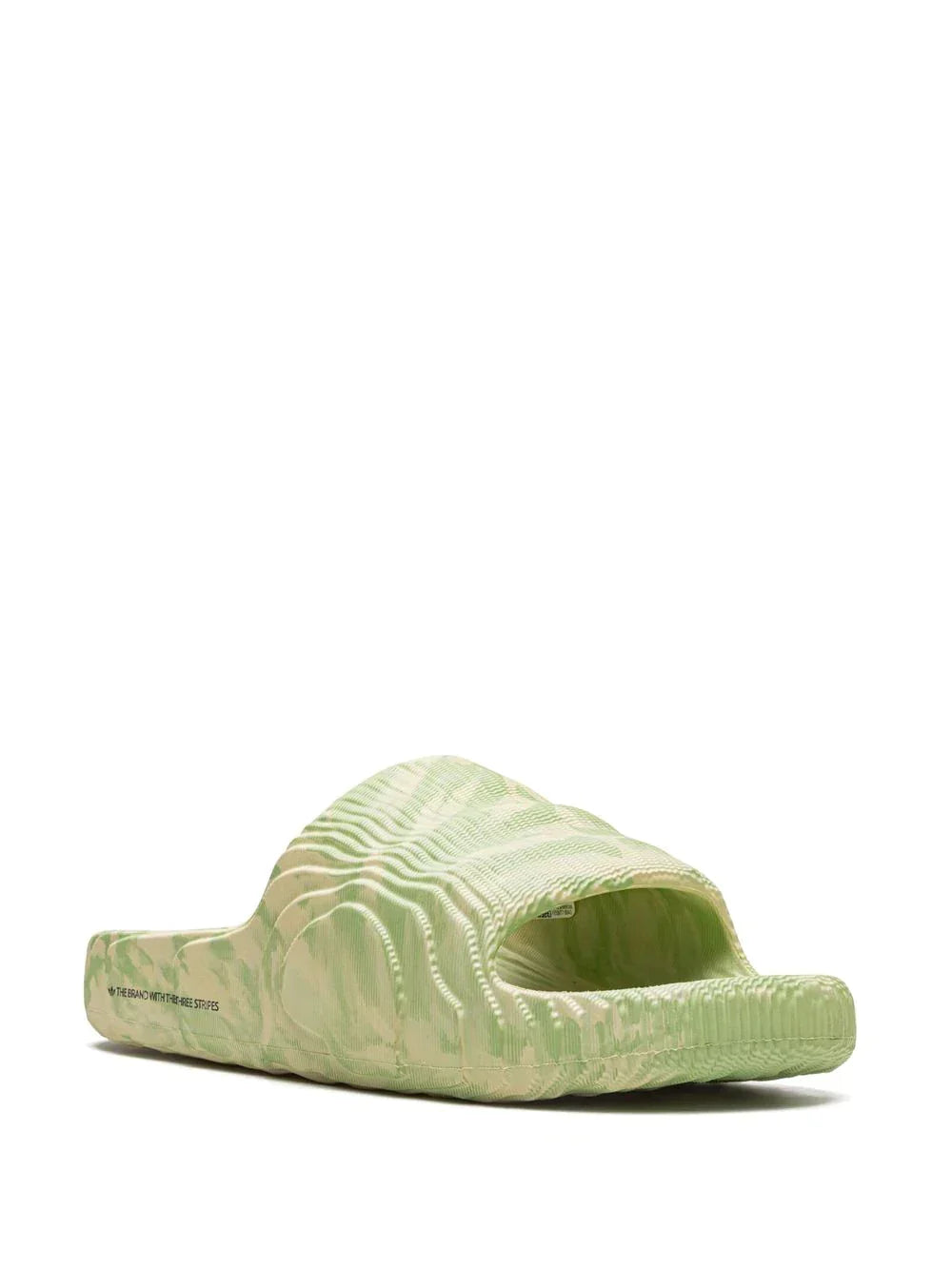 ADIDAS ADILETTE 22 SLIDES SAND X LIME