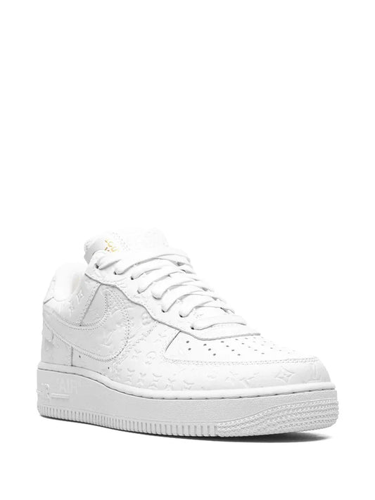 NIKEE AIRFORCE 1 LOW OFF WHITE X LOUIS VUITTON VIRGIL ABLOH WHITE
