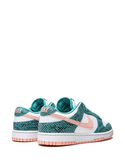NIKE DUNK LOW WASHED TEAL SNAKE SKIN